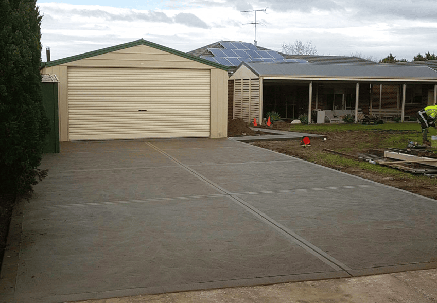 Mobile AL Concrete Concrete Driveway in Mobile - permeable concrete driveway