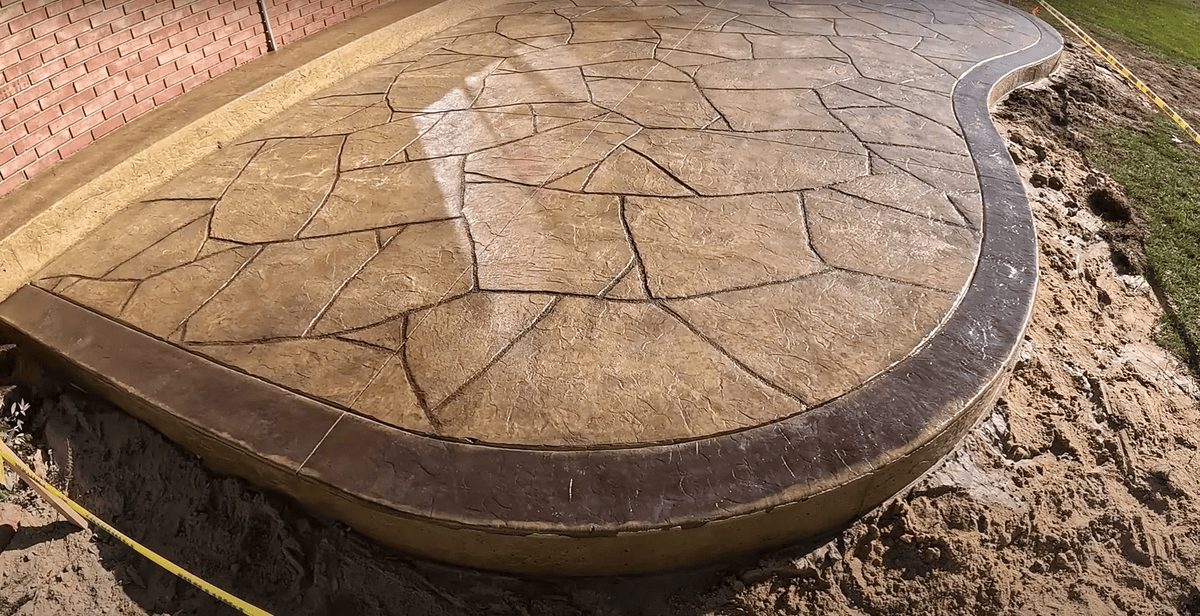 Mobile AL Concrete Stamped Concrete in Mobile - stamped concrete costs